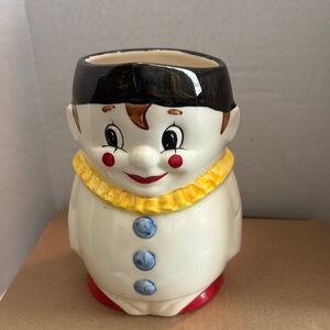 Goebel Red and Yellow Ceramic Pitcher